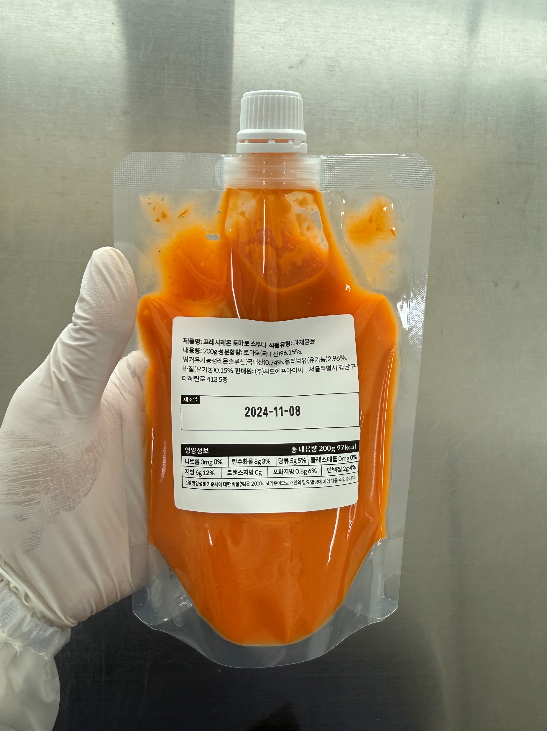 띵커프레시 토마토 스무디 제품